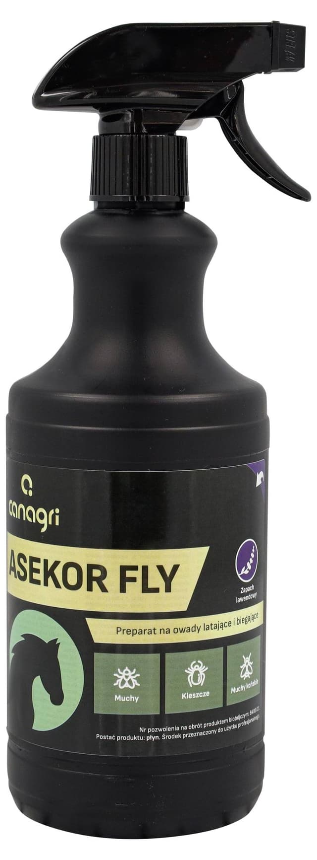 Preparat na owady ASEKOR FLY lawendowy 750 ml Can Agri