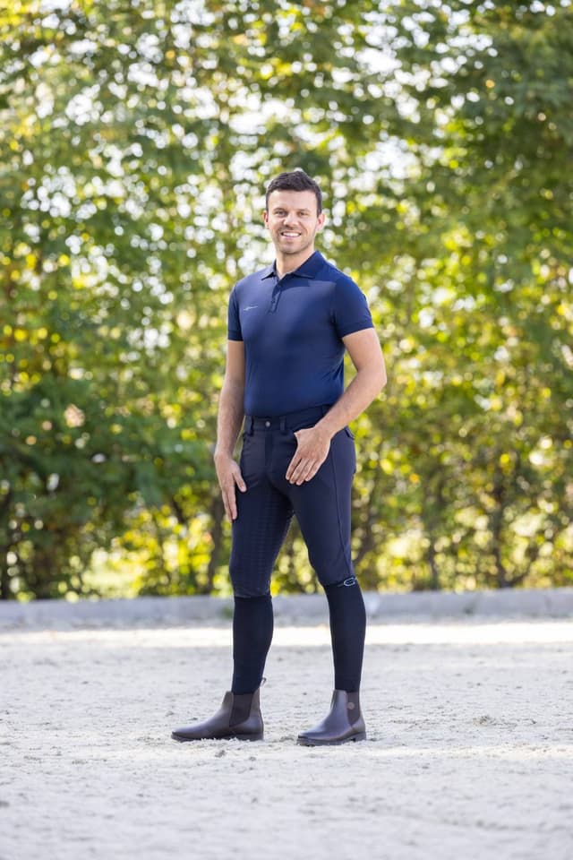 Bryczesy Techno II, męskie, pełny lej, Covalliero