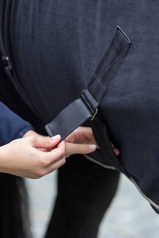 Derka polarowa RugBe Royal Covalliero 105cm grafitowy