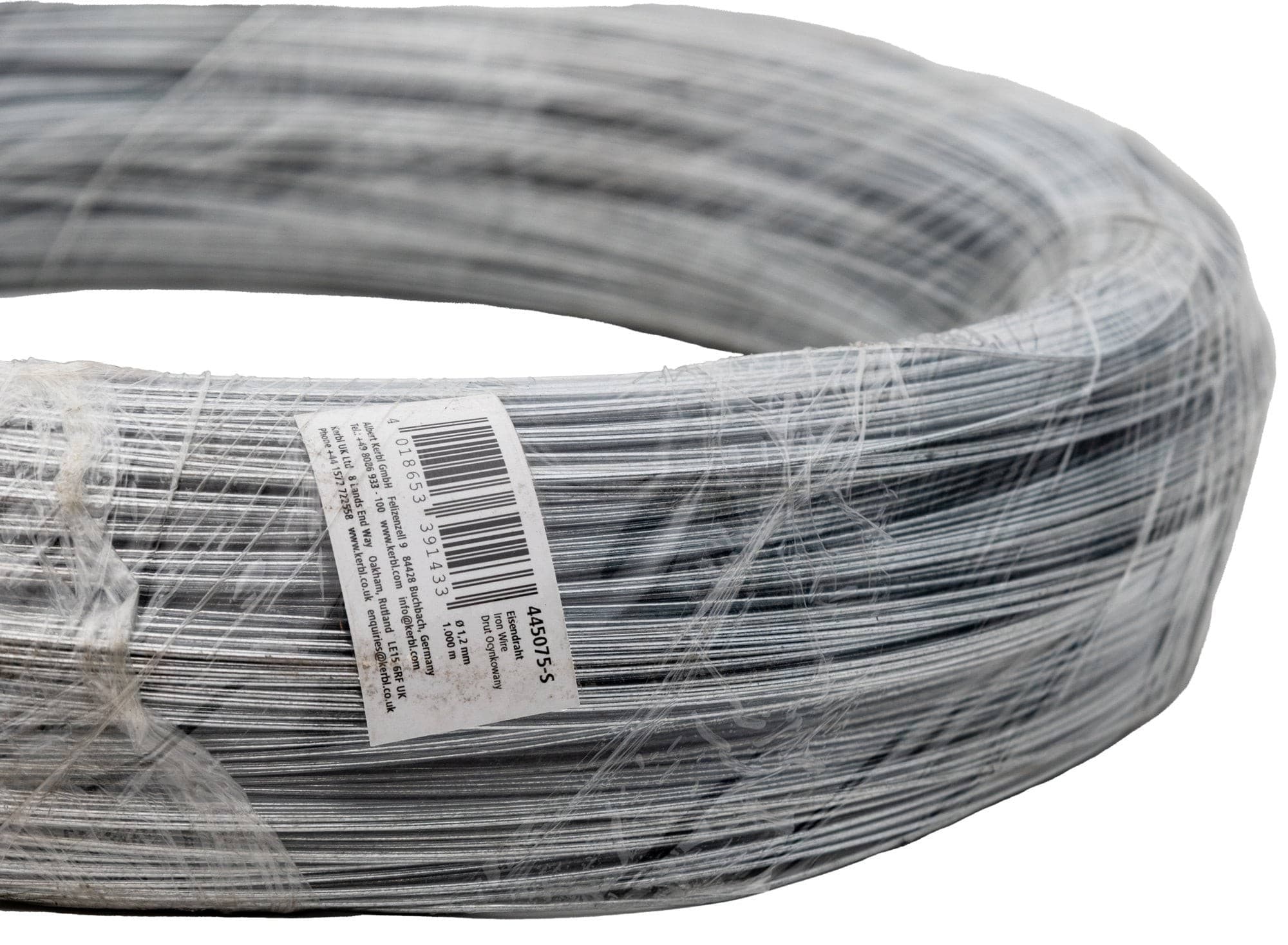 Drut ocynkowany do ogrodzeń elektrycznych 1,2 mm 1000 m