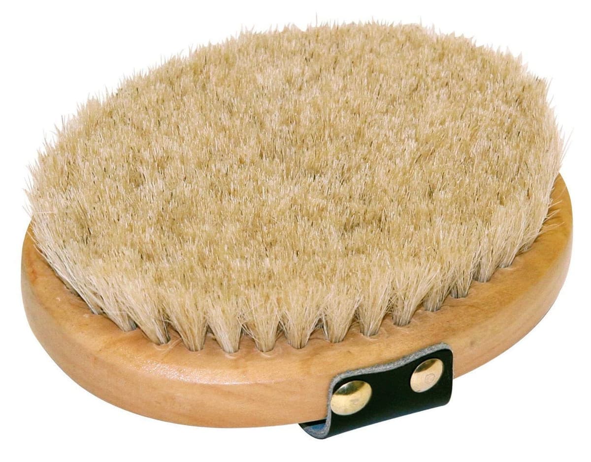 Szczotka do pielęgnacji konia Brush&Co miękka drewniana 13 cm