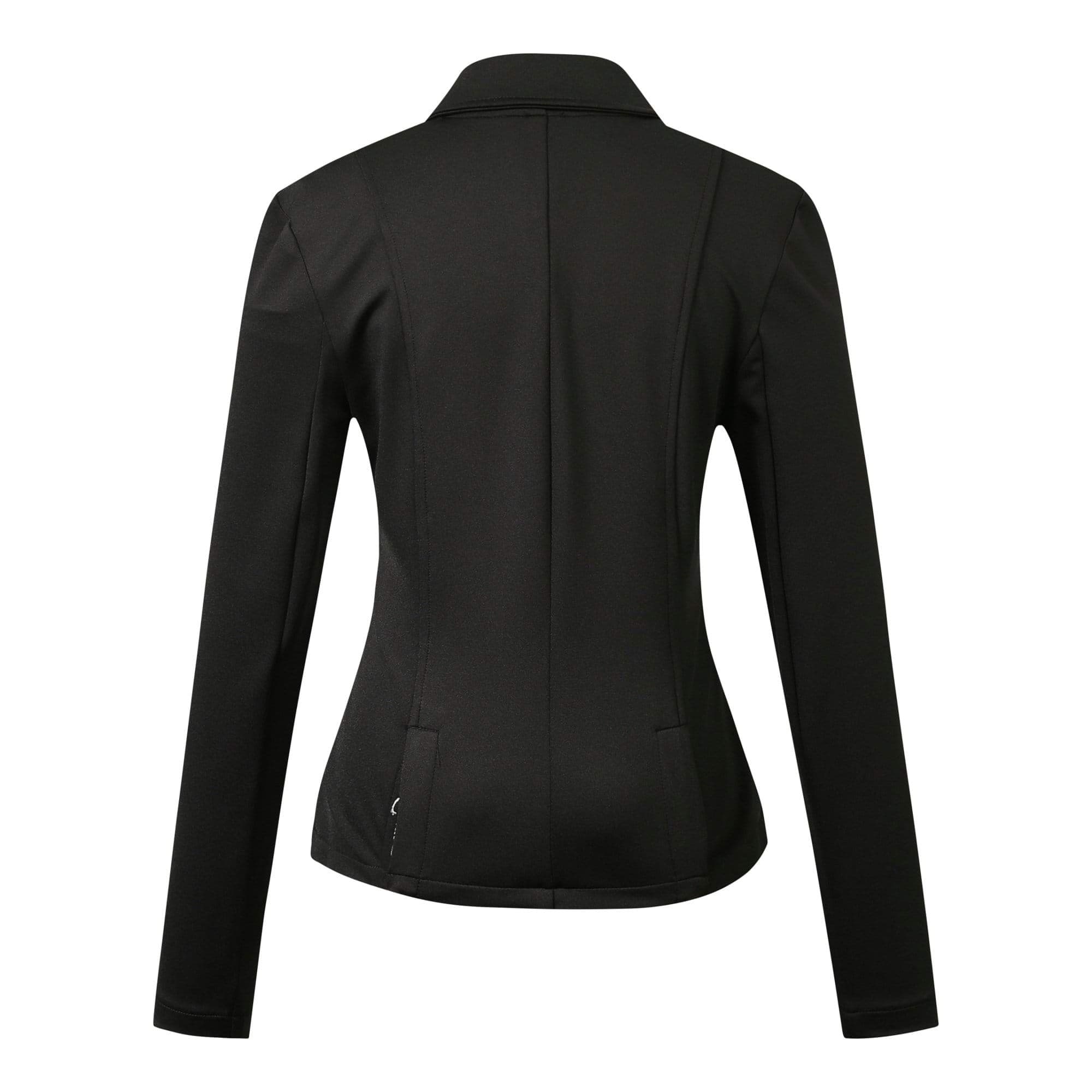 Marynarka jeździecka konkursowa Samantha, dziecięca, czarna, Covalliero