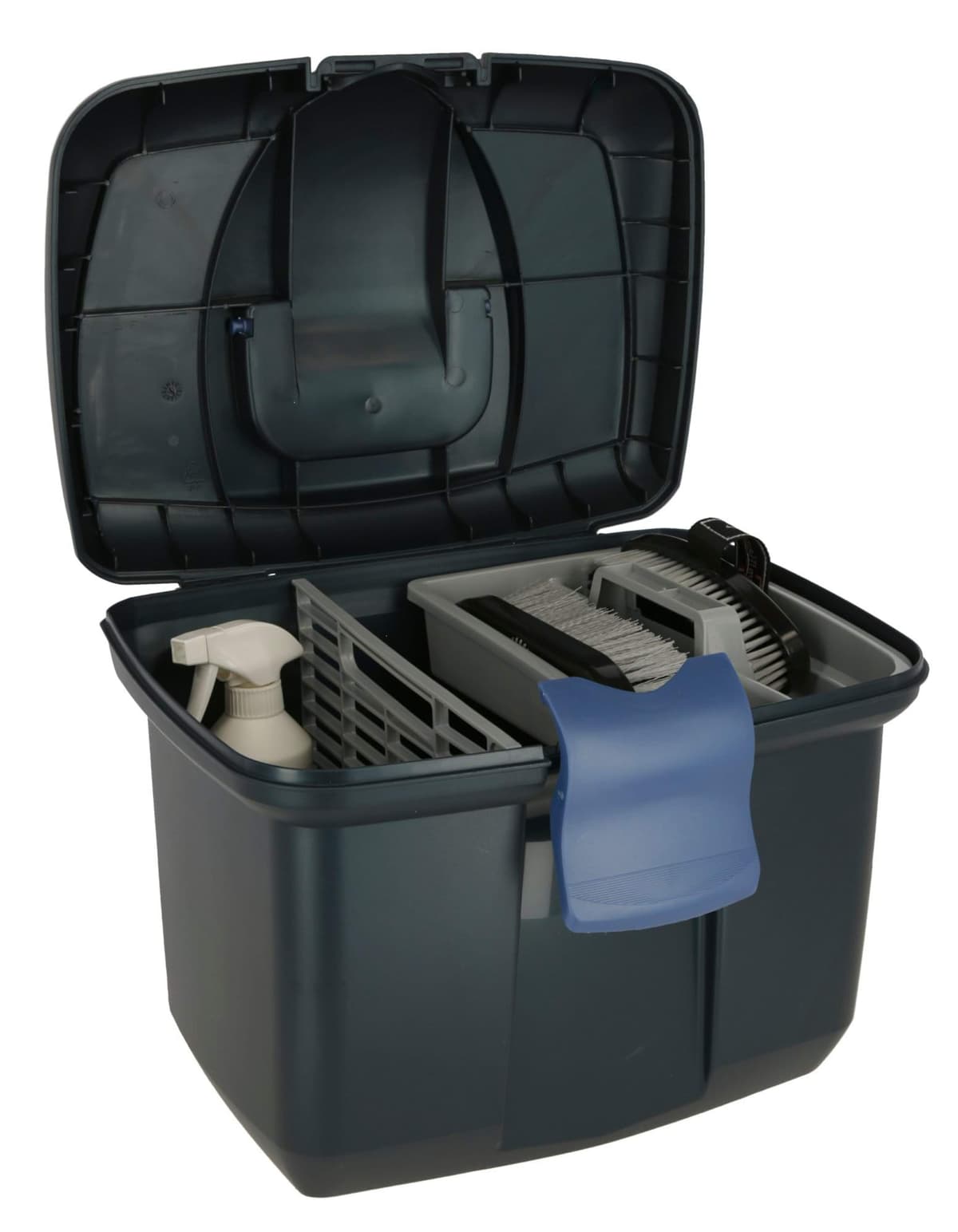 Skrzynka na Akcesoria do Czyszczenia Konia Roma Granatowa Covalliero