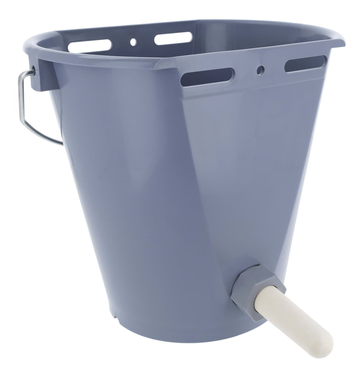 Wiadro do pojenia cieląt 8 l z zaworem i smoczkiem gumowym Can Agri