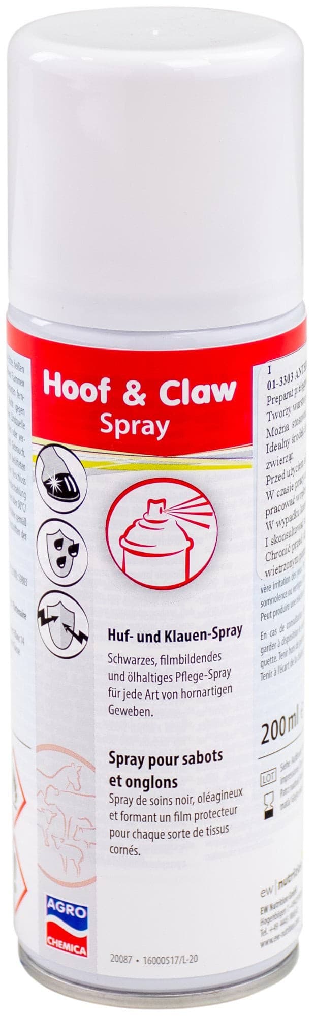 Spray ochronny i pielęgnacyjny do kopyt Anthrolan-N 200 ml Kerbl