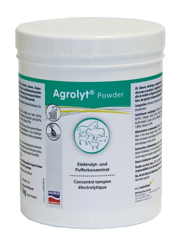 Agrolyt preparat stabilizujący równowagę wodno-elektrolitową dla cieląt i prosiąt 1 kg