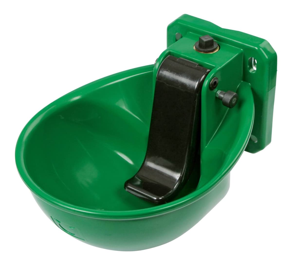 Poidło Kerbl dla bydła i koni z językiem K71, zielone