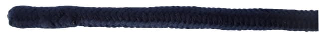 Uwiąz dla konia bawełniany, bezpieczny karabińczyk, granatowy, 200 cm