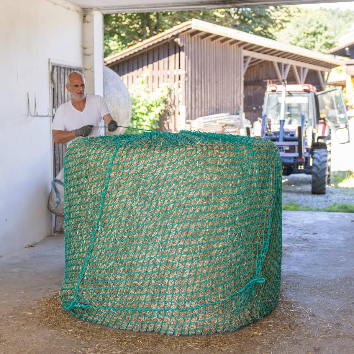 Siatka na siano do bel, Kerbl 125x160 cm, zielona