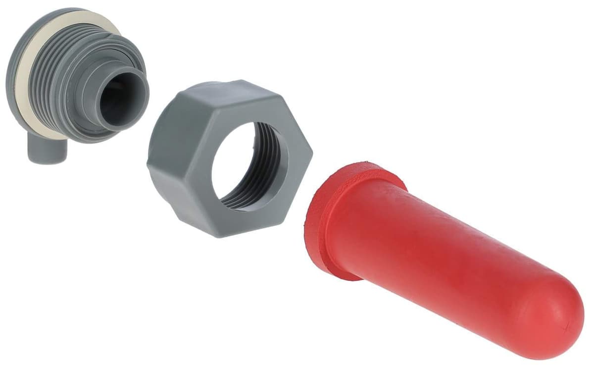 Zawór z gumowym smoczkiem do poidła "Multi Feeder", 5 szt., Kerbl