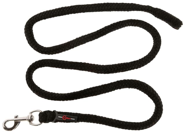 Uwiąz dla konia ClassicSoft czarny 200 cm karabińczyk Covalliero