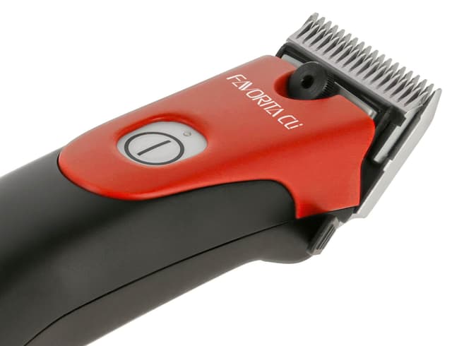 Weterynaryjna maszynka do strzyżenia Favorita Cli, czerwony