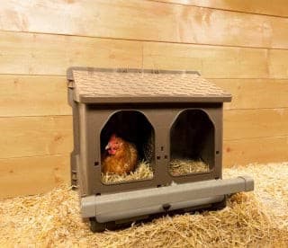 Skrzynka lęgowa Kebl, 52 x 59 x 53 cm, brązowa