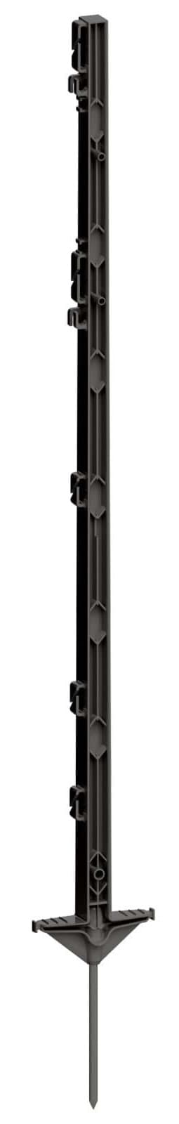 Palik ogrodzeniowy polipropylen PROFI 105 cm antracytowy z podwójną stopką