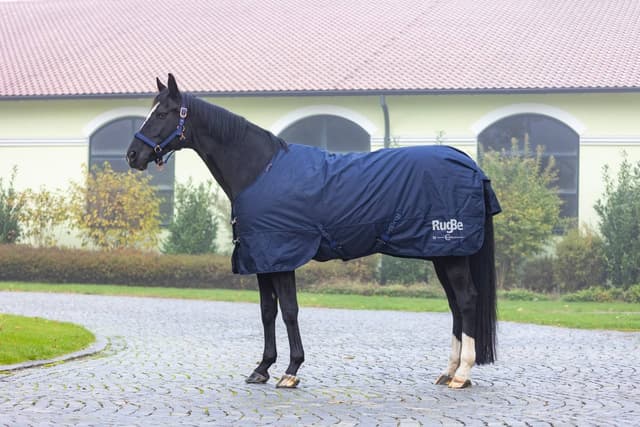 Derka zimowa RugBe IceProtect 200 g granat, 155 cm - Covalliero