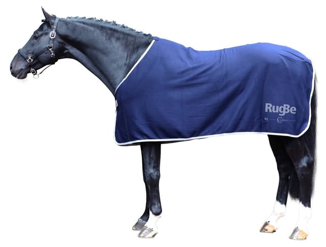 Derka polarowa dla konia RugBe Economic 115 cm granatowa