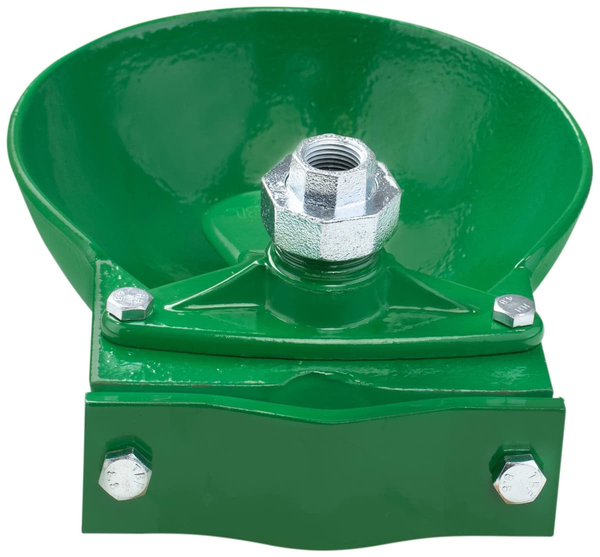 Poidło miskowe żeliwne Kerbl, 2L, oliwkowe