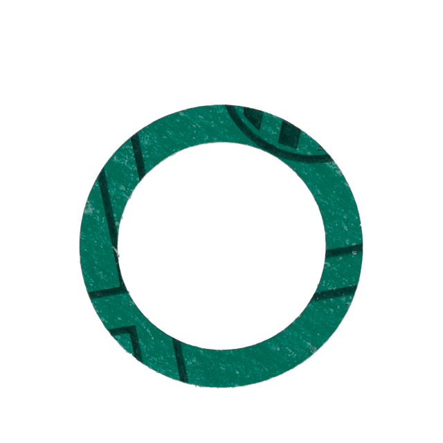 Podkładka fibrowa zaworu PM-6 i PM-6/2 do poideł Kerbl, czerwona