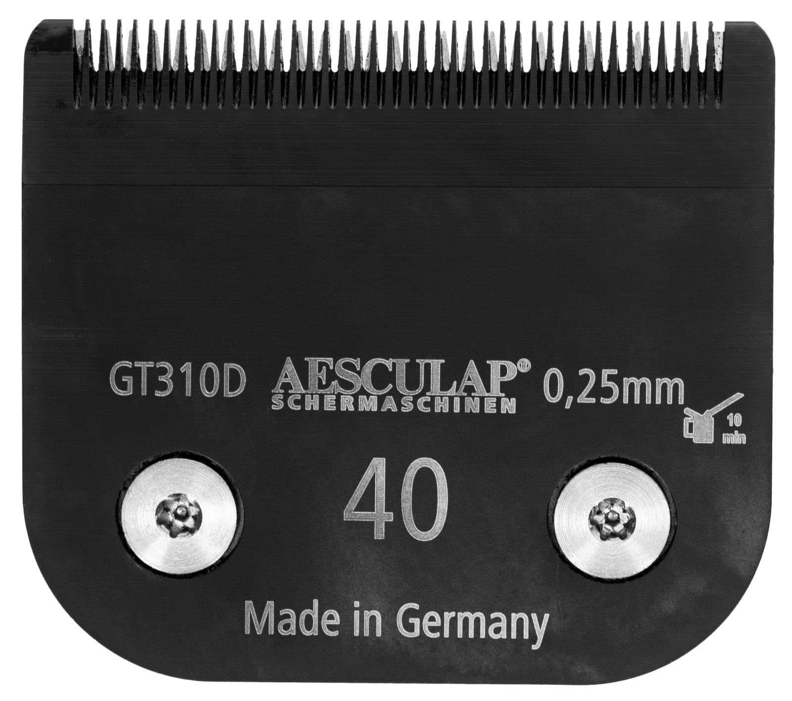 Ostrze do maszynki Aesculap SnapOn nr 40, DLC, 0,25 mm