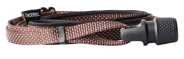 Smycz taśmowa GoLeyGo z adapterem, brązowa, rozmiar S, Kerbl