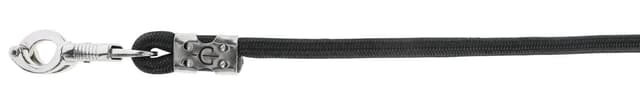 Uwiąz dla konia Dexter, bezpieczny karabińczyk, czarny, 200 cm, Covalliero
