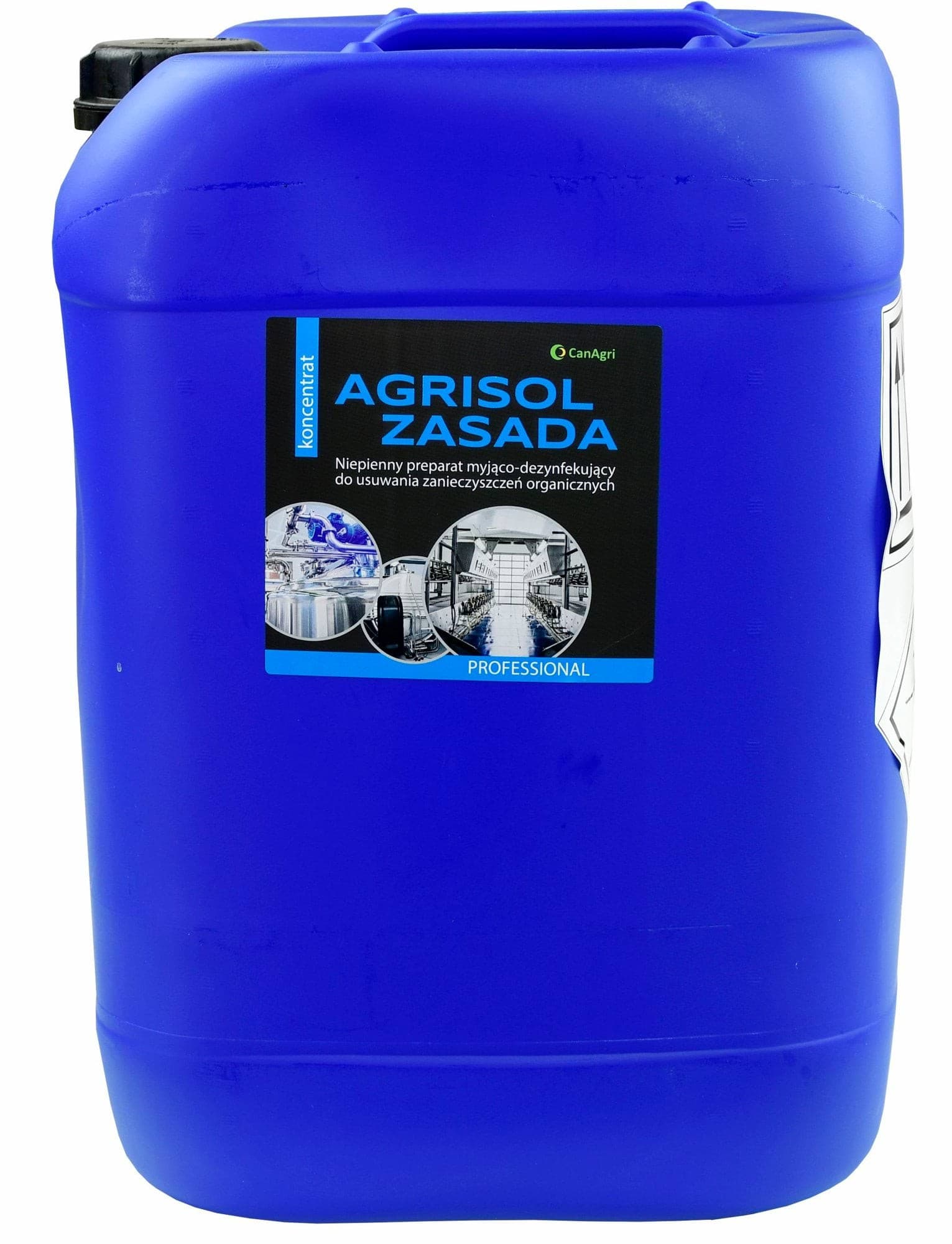 Zasadowy preparat myjąco-dezynfekujący Agrisol Zasada 24 kg