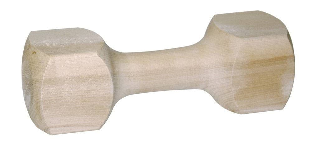 Hantel drewniany do aportowania dla psa Kerbl 24 cm 400 g