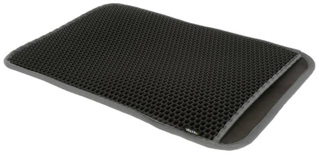 Podkładka pod kuwetę z kieszonką na żwirek, czarna, 58,5 cm x 41 cm, Kerbl