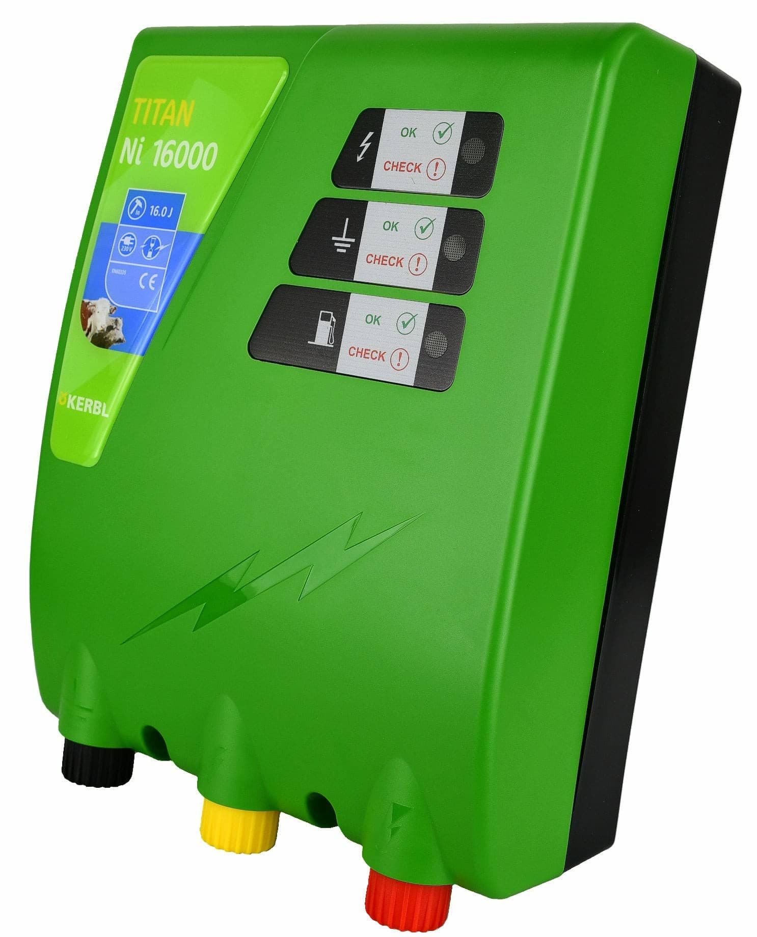 Elektryzator sieciowy TITAN Ni 16000, 16 J dla dużych zwierząt