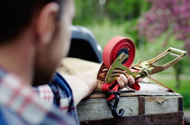 Automatyczny Pas Transportowy Quickloader 5m 2000 kg Czerwony