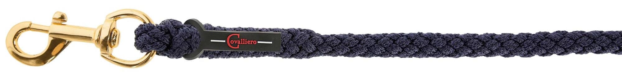 Uwiąz dla konia TopLine granatowy 200 cm z karabińczykiem