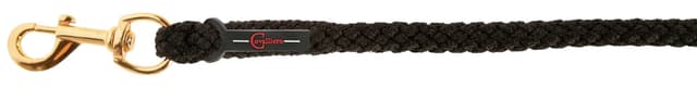 Uwiąz dla konia TopLine czarny 200 cm z karabińczykiem Covalliero