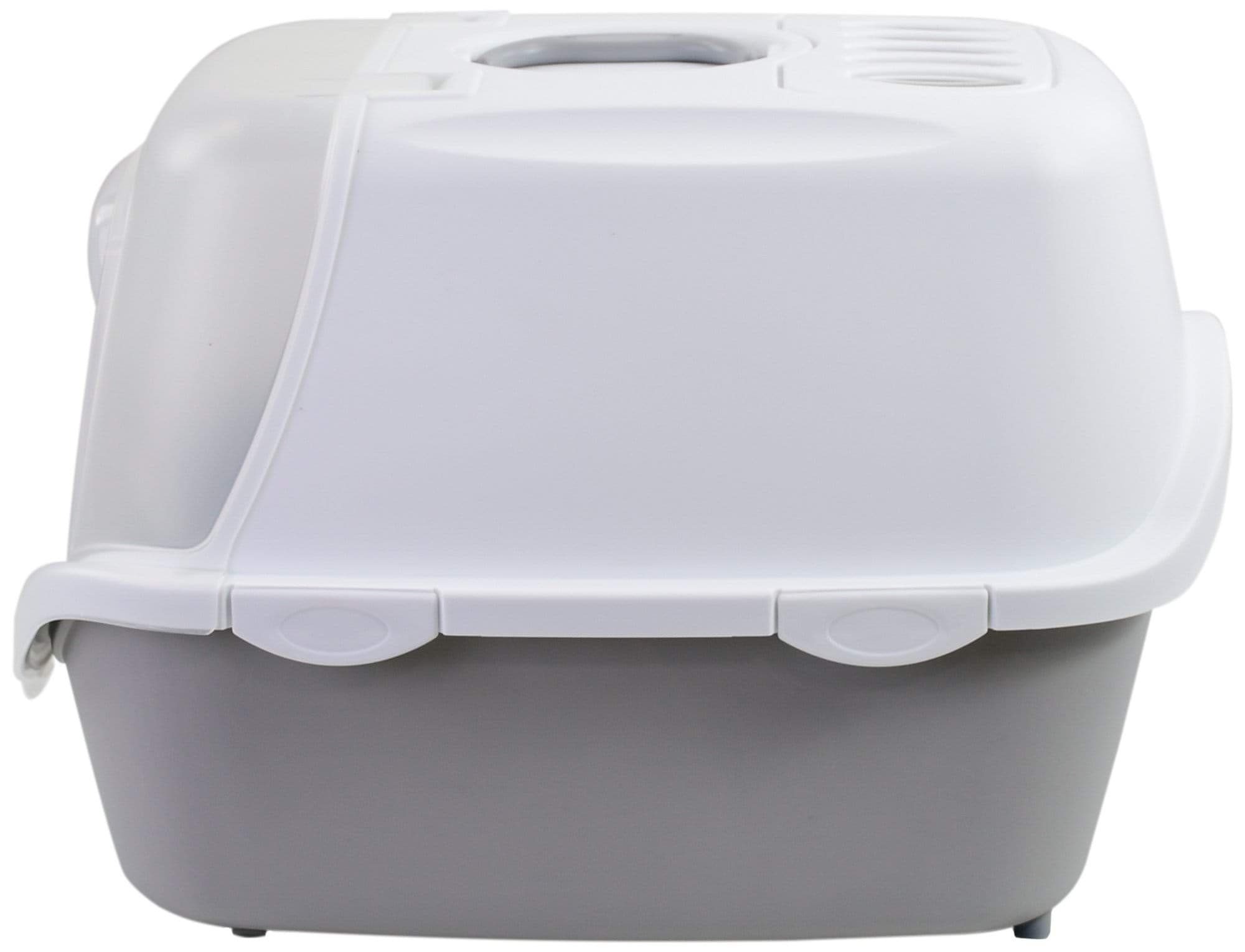 Kuweta Cathy Easy Clean z filtrem 56x40x40 cm biało-szara Stefanplast