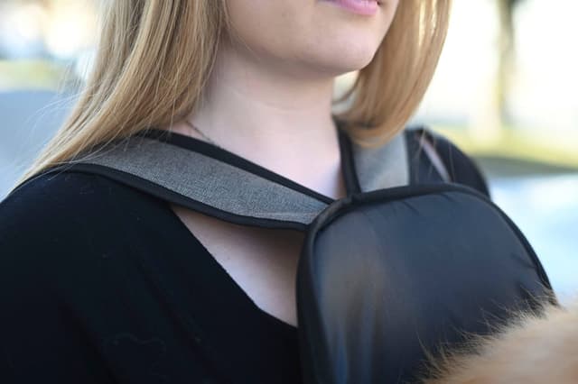 Torba podróżna dla psa Kerbl Vacation szaro-niebieska