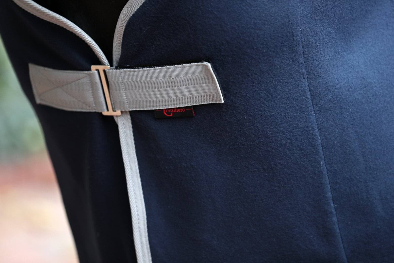 Derka polarowa dla konia RugBe Economic 105 cm granatowa