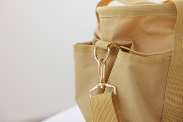 Torba na akcesoria do pielęgnacji koni MagicBrush, 30x25x25 cm, gold