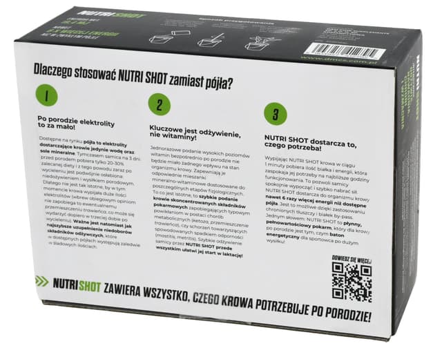 Nutri Shot 1 kg - preparat energetyczny dla krów po wycieleniu